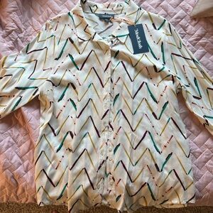 ModCloth pen button down top